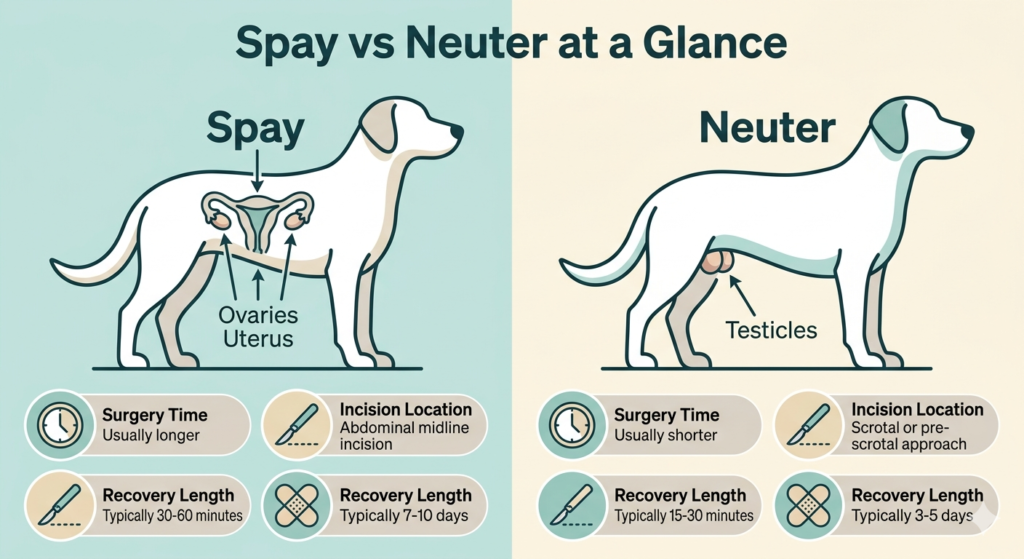 What Is the Difference Between Spay and Neuter? A Vet's Complete Guide