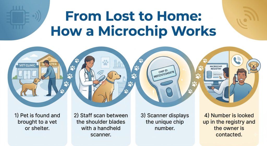 Pet Microchipping in Clovis, CA: How a 30-Second Procedure Can Bring Your Lost Dog or Cat Home